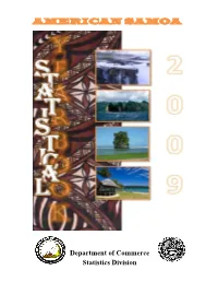 AS Statistical Yrbk 2009