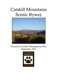 Catskill Mountains Scenic Byway