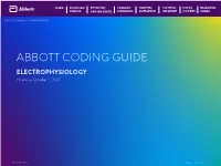 Electrophysiology Coding Guide