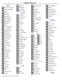 Master Packlist Sample.Pdf