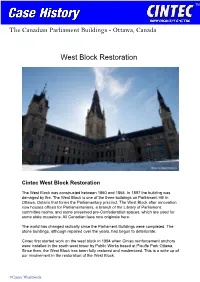 West Block Restoration