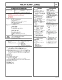 Chlorine Trifluoride Ctf