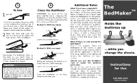 View the Instruction Booklet (PDF)