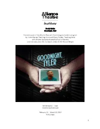 1 St Udy Guide: G Oodnight, Tyler Created As Part