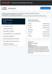 333 Bus Time Schedule & Line Route
