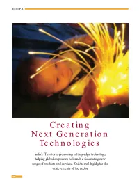 Creating Next Generation Technologies