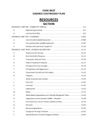 Resources Section Resources: Part One - Community Profiles