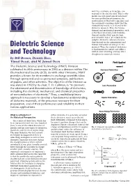 Dielectric Science and Technology