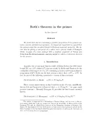 Roth's Theorem in the Primes