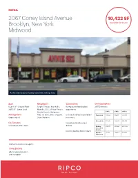 2067 Coney Island Avenue Brooklyn, New York Midwood