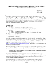 ANADA Nitarsone.Pdf