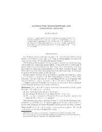 Contracting Endomorphisms and Gorenstein Modules
