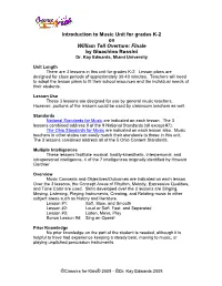Introduction to Music Unit for Grades K-2 on William Tell Overture: Finale by Gioachino Rossini Dr