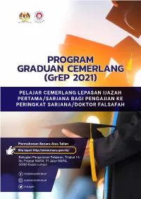 PROGRAM GRADUAN CEMERLANG (Grep 2021)