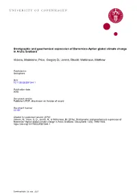 Stratigraphic and Geochemical Expression of Barremian–Aptian Global Climate Change in Arctic Svalbard