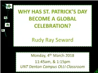 Why Has St. Patrick's Day Become a Global