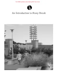 An Introduction to Stony Brook Fall 2008: Updates Since Spring 2007 Are in Redan INTRODUCTION to STONY BROOK