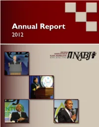 Annual Report 2012 Table of Contentablets of Contents
