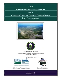 Combined Power and Biomass Heating System Fort Yukon, Alaska