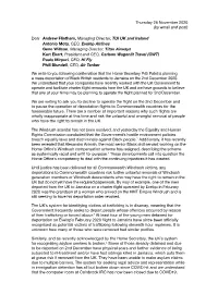 Dear We Write to You Following Confirmation That the Home