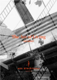 The Art of Living FACTSHEET OVERVIEW DEVELOPER