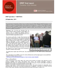 The Situation DREF Final Report Tunisia