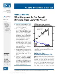 Global Investment Strategy Weekly Report, “Seven Structural Reasons for a Lower Neutral Rate in the U.S.,” Dated March 13, 2015, Available at Gis.Bcaresearch.Com