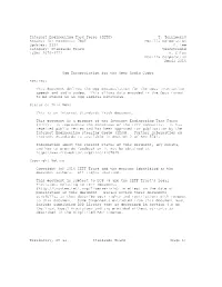 (IETF) T. Terriberry Request for Comments: 7845 Mozilla Corporation Updates: 5334 R