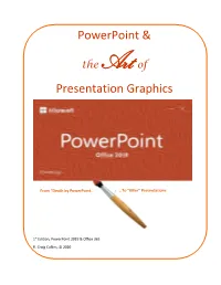 Powerpoint & Presentation Graphics