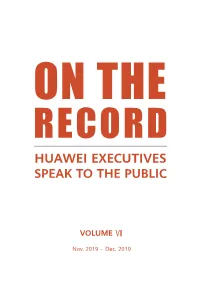 Ren Zhengfei's Interview with the Los Angeles Times 53