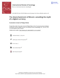 The Disenchantment of Bitcoin: Unveiling the Myth of a Digital Currency