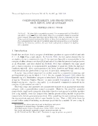 Coexponentiability and Projectivity: Rigs, Rings, and Quantales