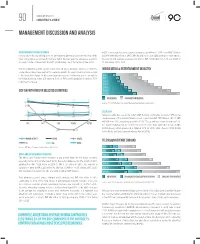 Management Discussion and Analysis