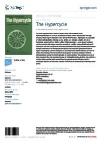 The Hypercycle a Principle of Natural Self-Organization
