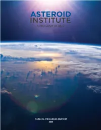 Asteroid Institute a Program of B612