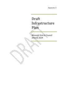 Draft Infrastructure Plan
