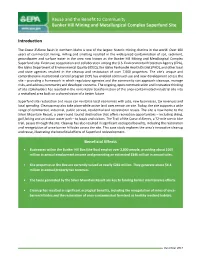 Reuse and the Benefit to Community Bunker Hill Mining and Metallurgical Complex Superfund Site