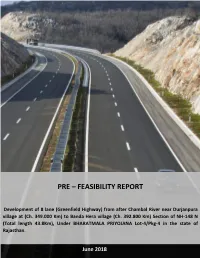 Pre – Feasibility Report