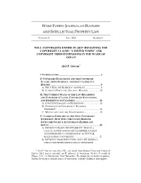 Revisiting the Copyright Clause: "Limited Times"