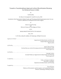 Towards a Transdisciplinary Approach to Rural Electrification Planning for Universal Access in India