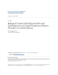 Biological Control of Red Imported Fire
