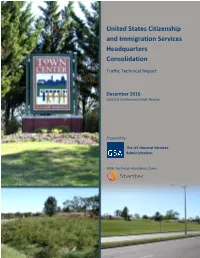 Final Traffic Technical Report