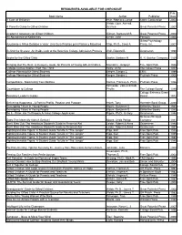 RESOURCES AVAILABLE for CHECKOUT Pub