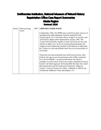 Alaska Region Revised 2020