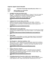 Copernic Agent Search Results