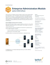 Enterprise Administration Module Ignition SCADA Software