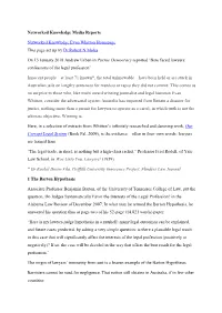 Networked Knowledge Media Reports Networked Knowledge Evan Whitton Homepage This Page Set up by Dr Robert N Moles on 13 January