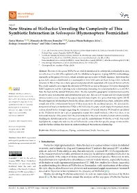 New Strains of Wolbachia Unveiling the Complexity of This Symbiotic Interaction in Solenopsis (Hymenoptera: Formicidae)