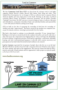 What Is a Community Land Trust?