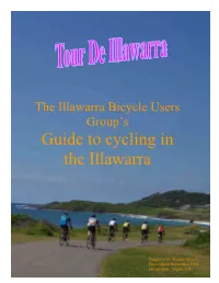 Guide to Cycling in the Illawarra